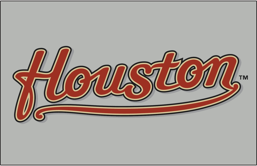 Houston Astros 2000-2012 Jersey Logo fabric transfer